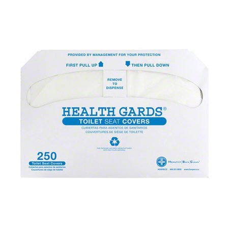 HOSPECO® Health Gards® Regular Toilet Seat Cover Refill - 1000 ct