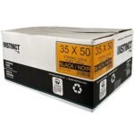 INO Garbage Bag - 35 x 50, Regular, Black