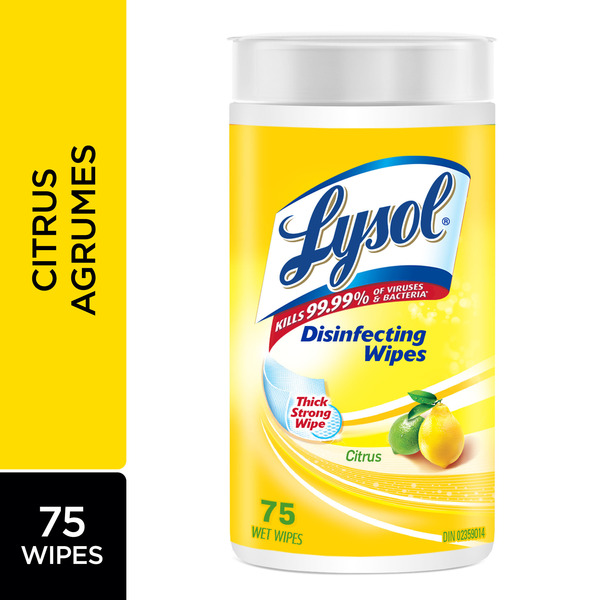 unnamed (3) Lysol Disinfecting Wipes, Citrus - Image 1